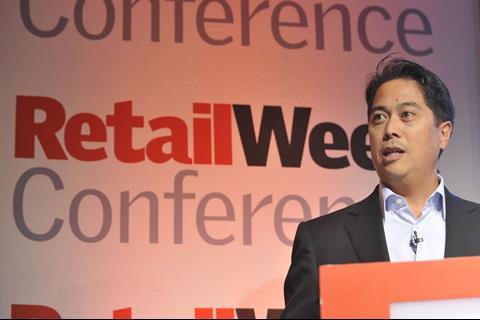Mark Zablan at the Retail Week Conference